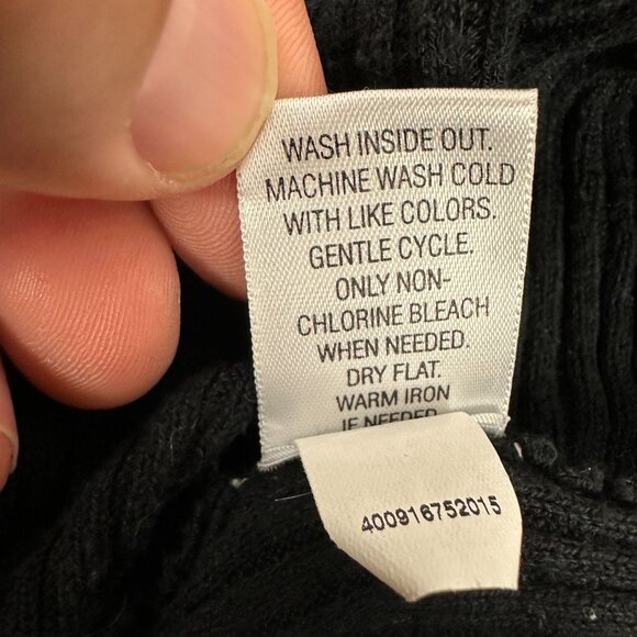 Apt 9 Womens Black Open Front Cardigan Sweater Size S - Picture 5 of 5